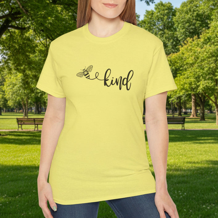 Bee Kind Tee with Bee Graphic