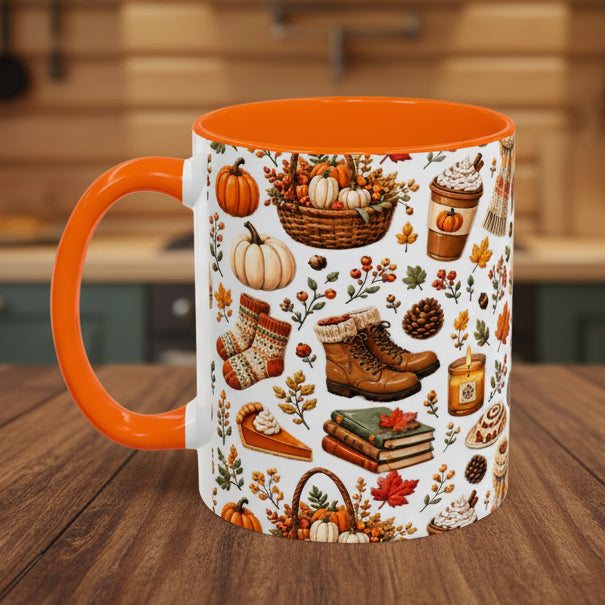 Autumn Icons 11oz Mug