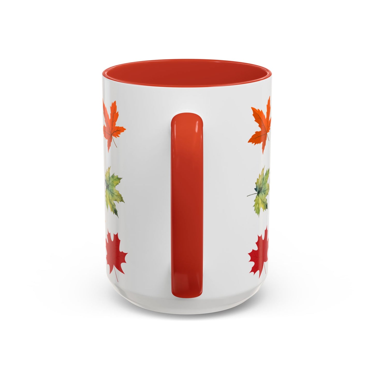 Falling Autumn Leaves Accent Mug | 11oz or 15oz