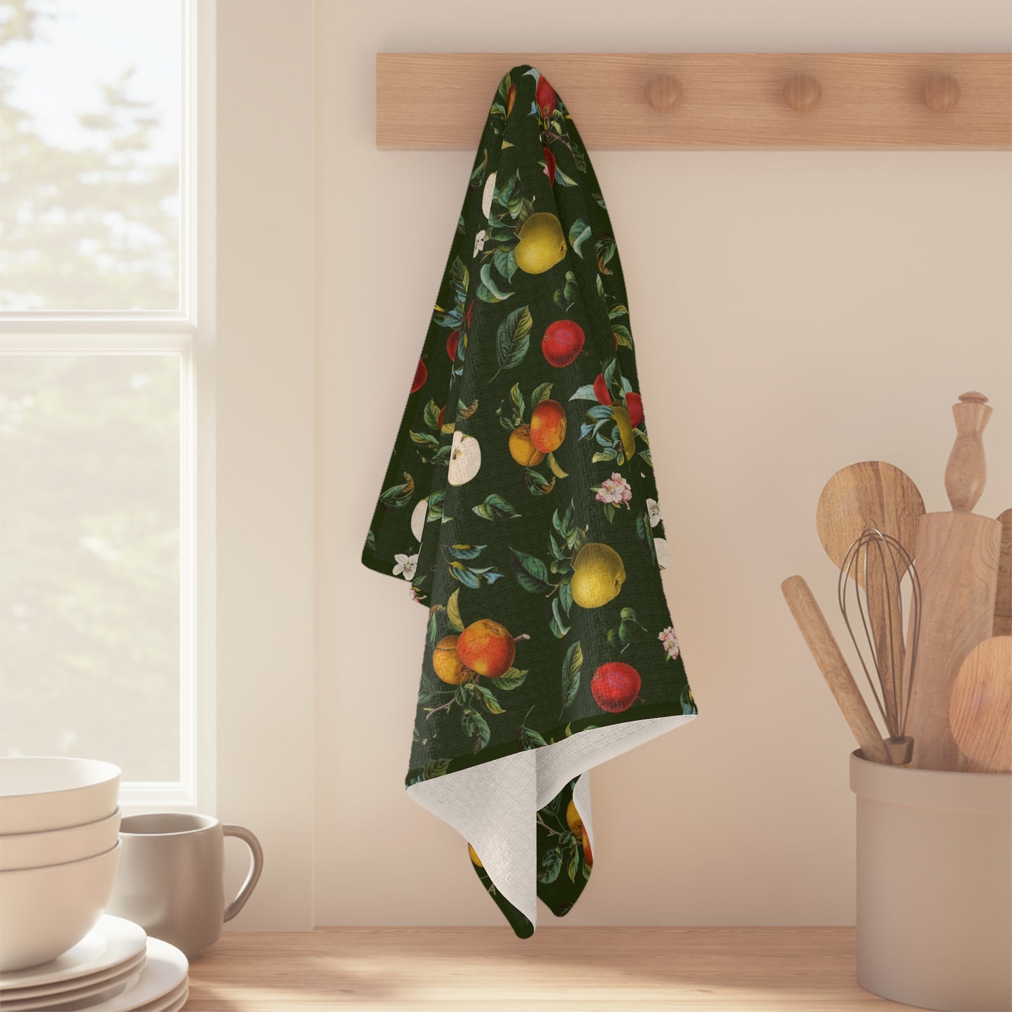 Apple Blossom Microfiber Kitchen Towel
