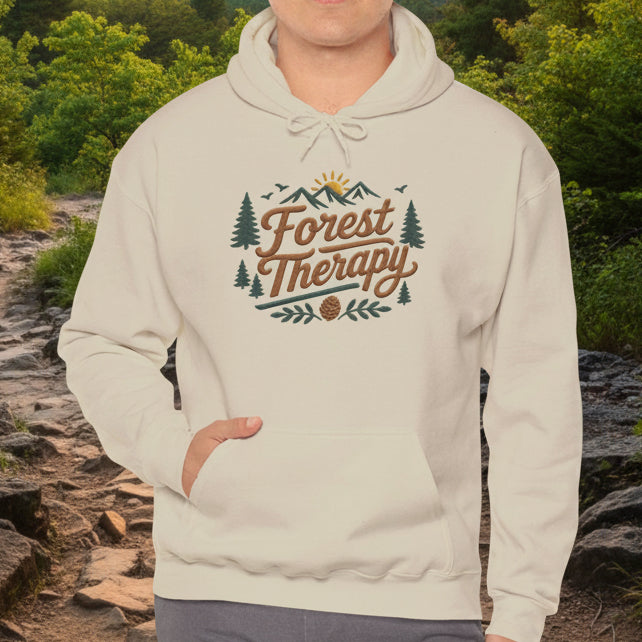 Forest Therapy Embriodered Hoodie