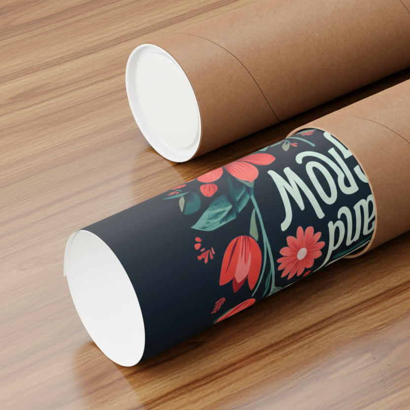 Bloom and Grow Floral Poster