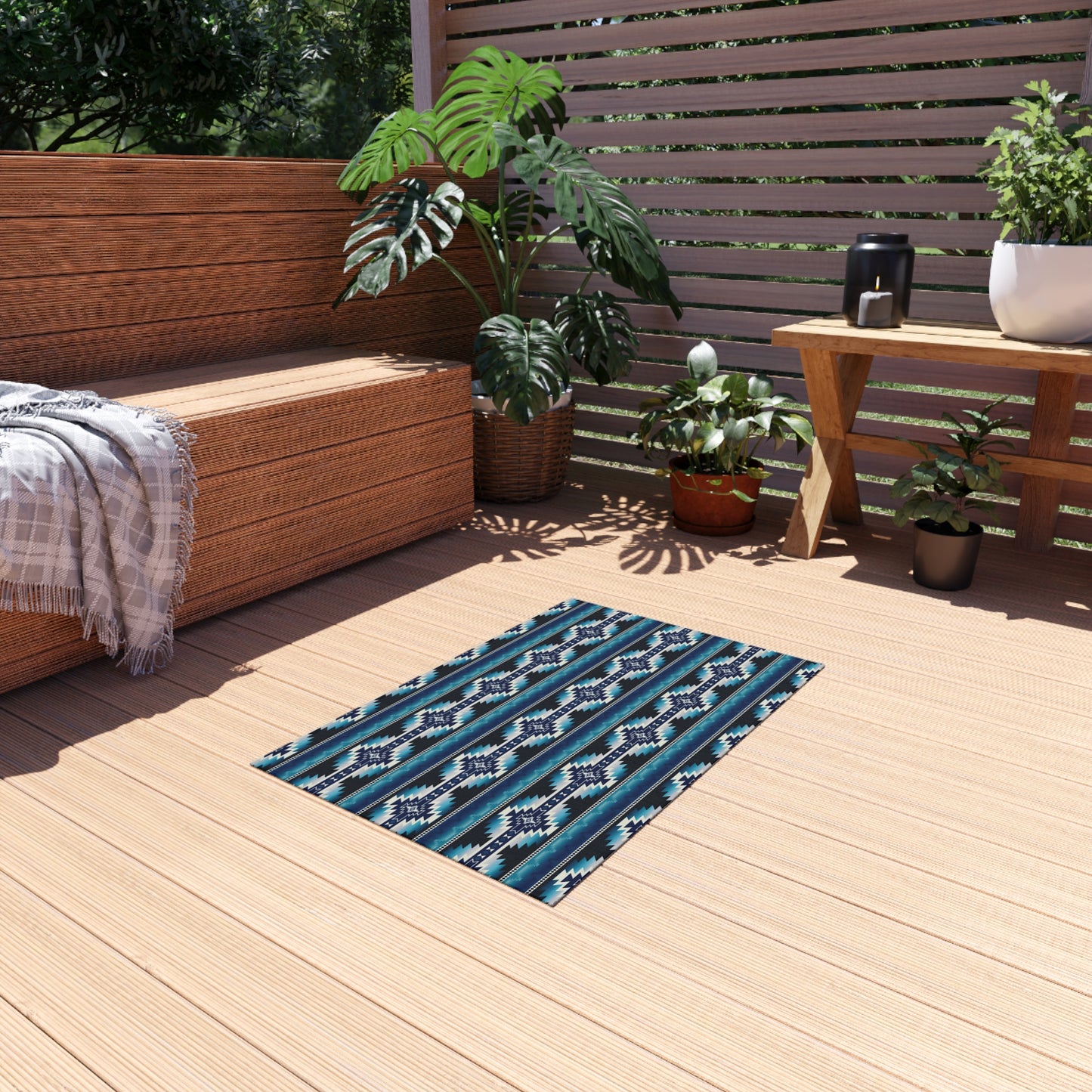 Southwest Stripe Outdoor Rug