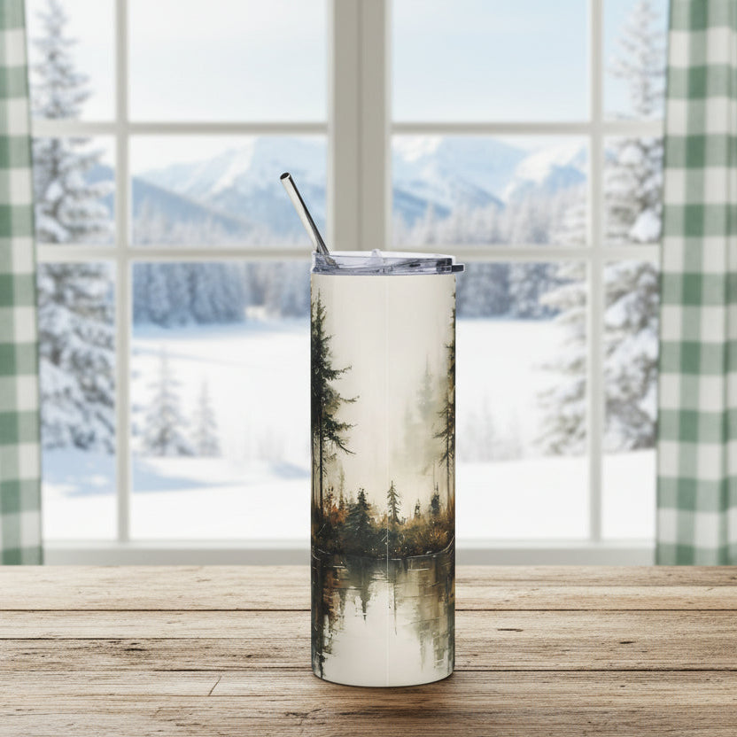 20oz Stainless Steel Deer Travel Mug