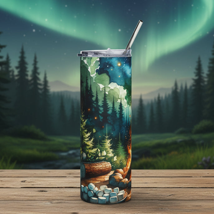 Campfire 20oz Stainless Steel Tumbler