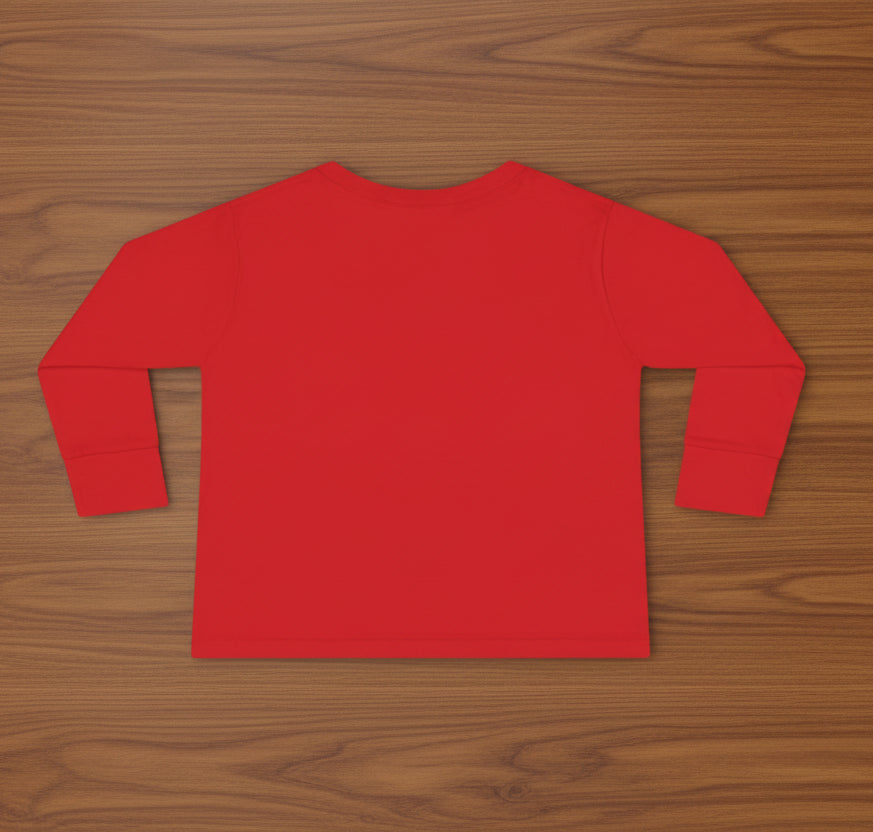 Toddler I ❤️ U  Valentine Bear Long Sleeve Shirt