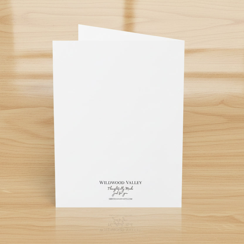 Valentine's Day Heart Greeting Card - Pack of 1 or 10