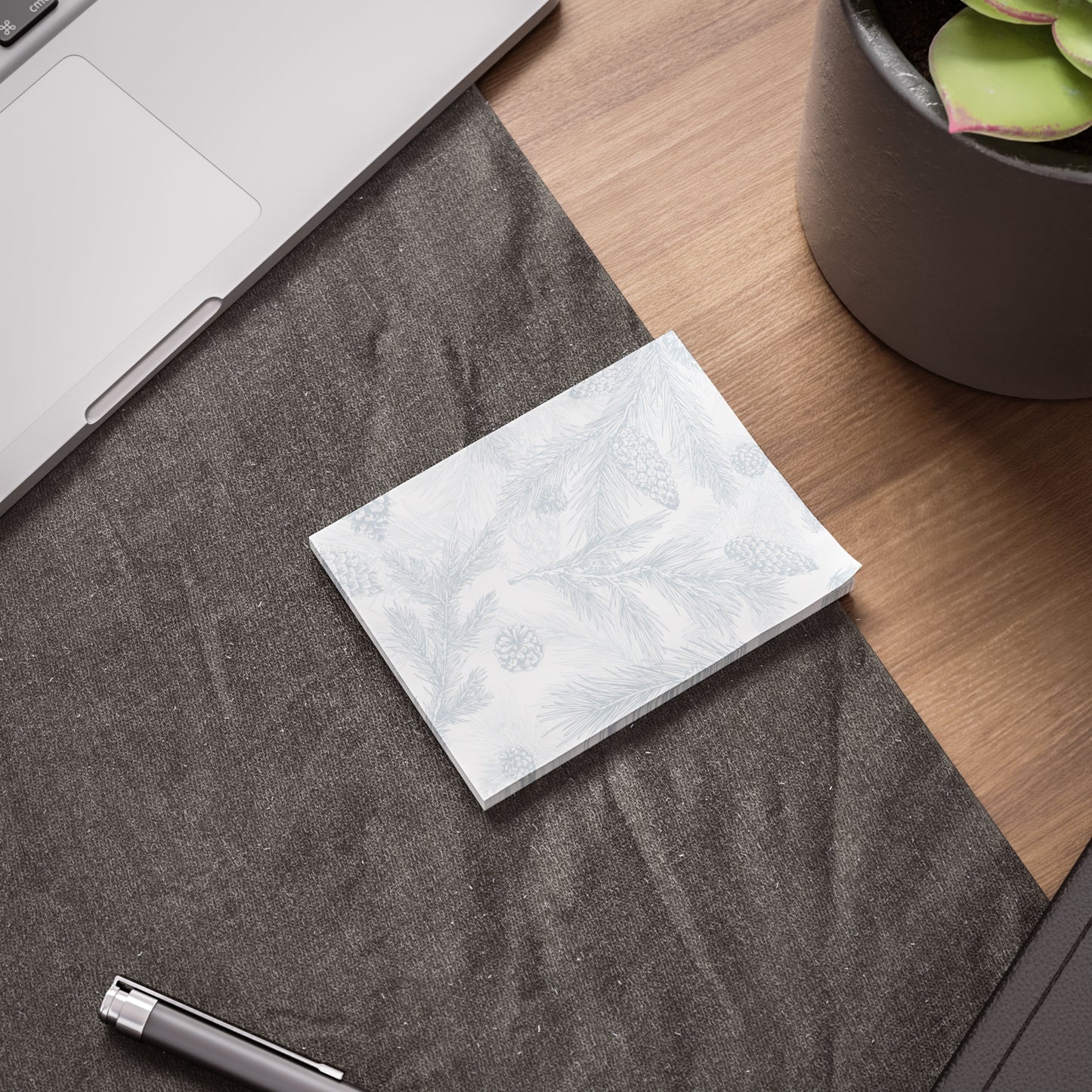 Winter Pinecones Post-it Note Pads