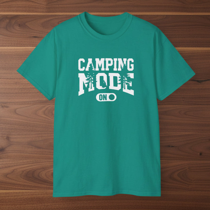 Camping Mode On T-Shirt