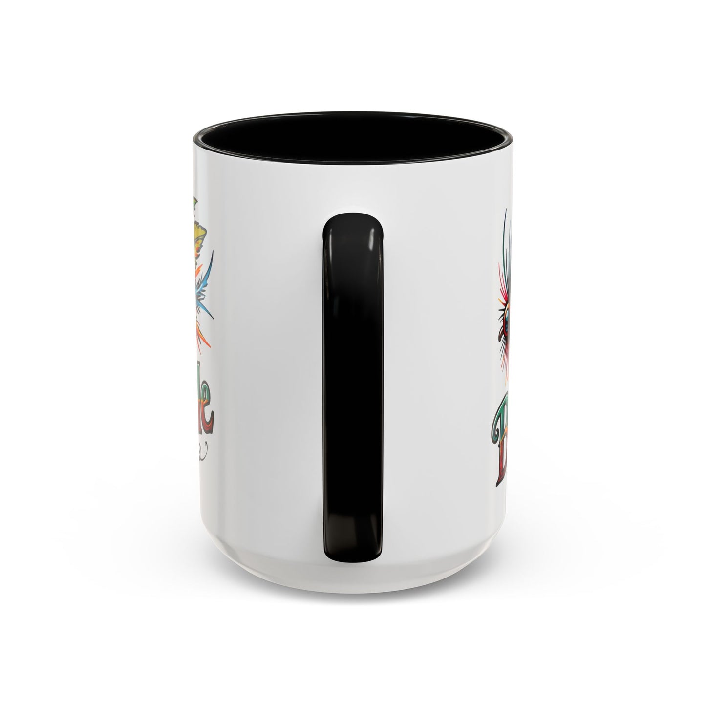 Fishing Lure “Bite Me” 15oz Accent Coffee Mug
