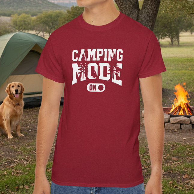Camping Mode On T-Shirt