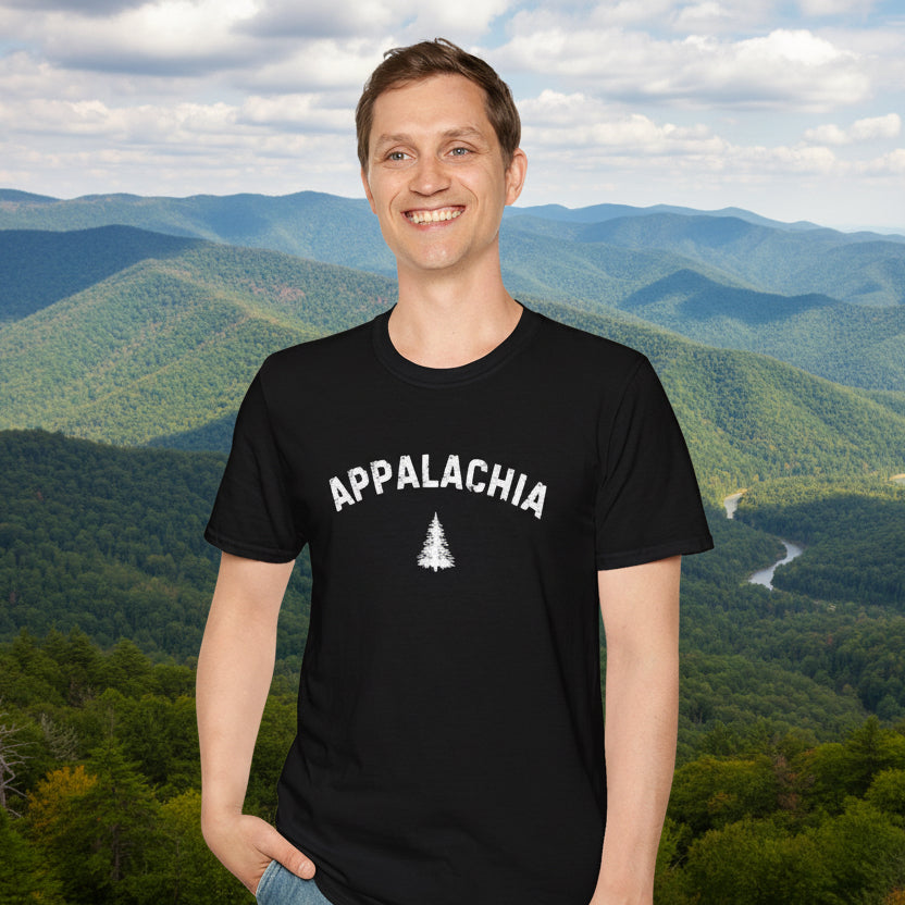 Appalachia Distressed Soft Style T-Shirt