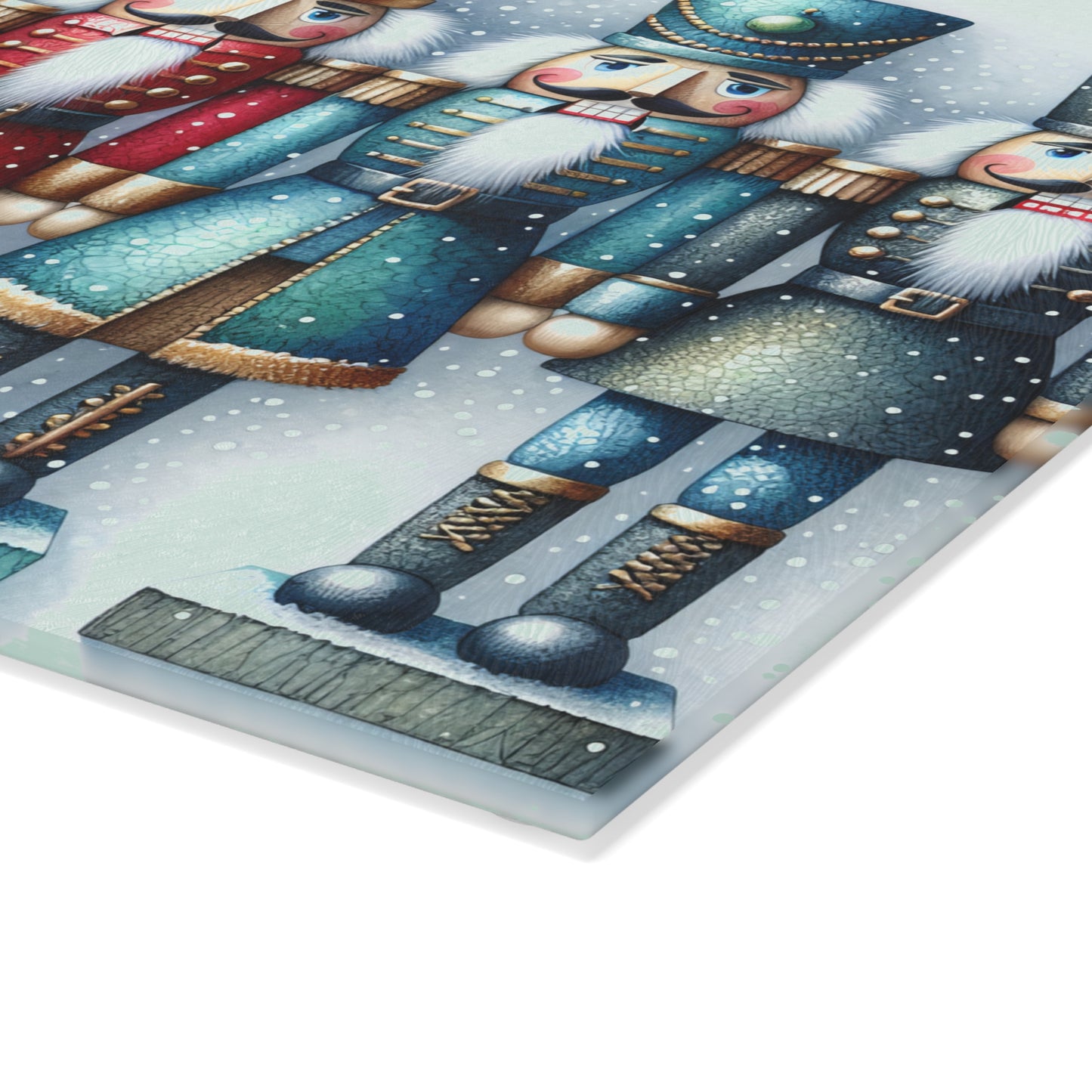 Nutcracker Glass Cutting Board