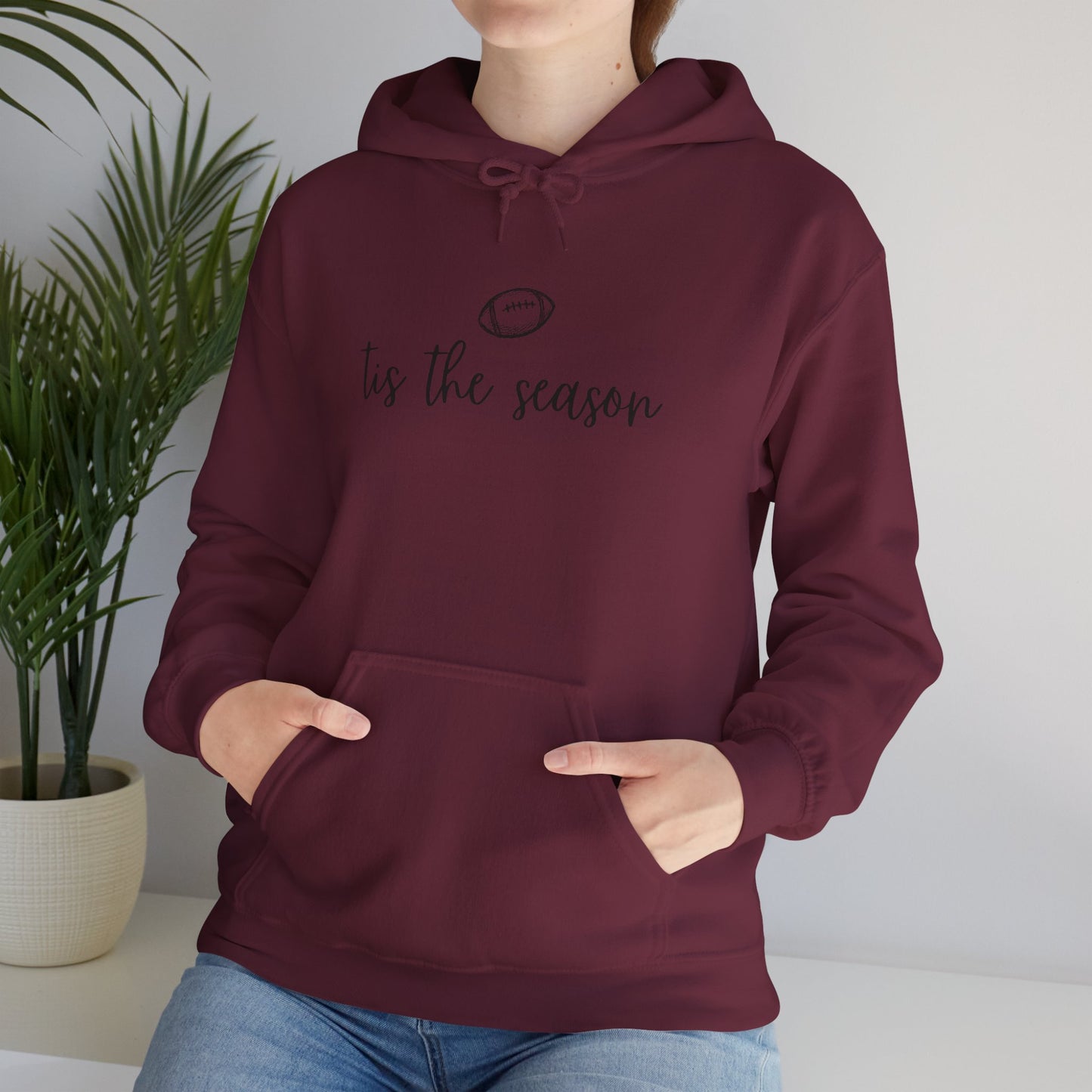 Tis The Season Football Hoodie