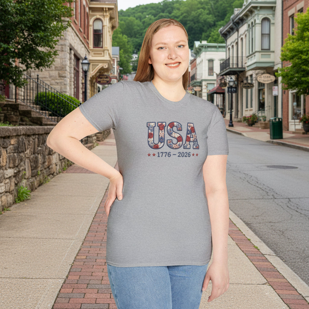USA 1776-2026 Patriotic T-Shirt