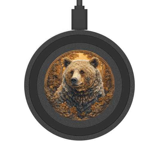 Grizzly Bear Wireless Charging Pad