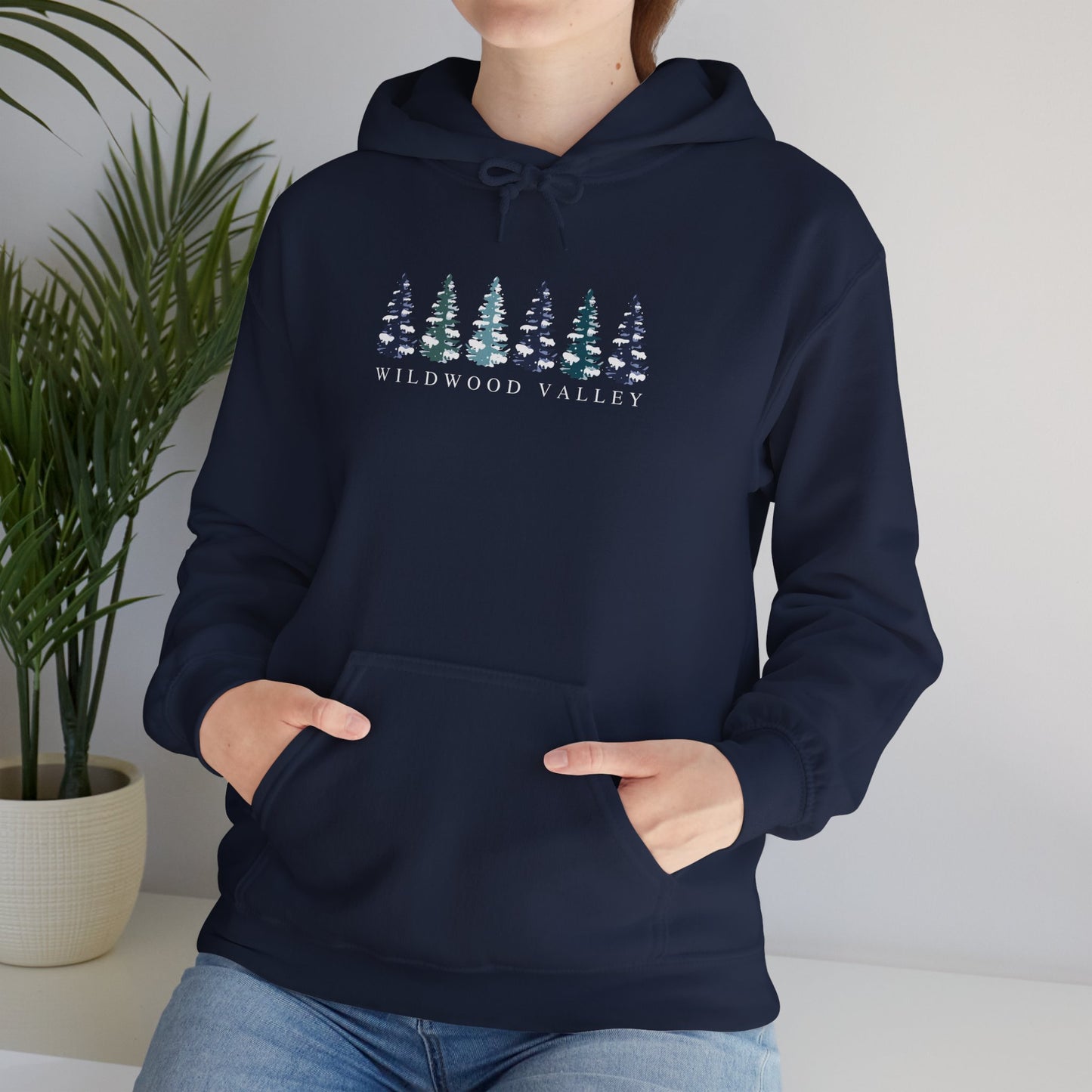 Wildwood Valley Winter Woodland Hoodie