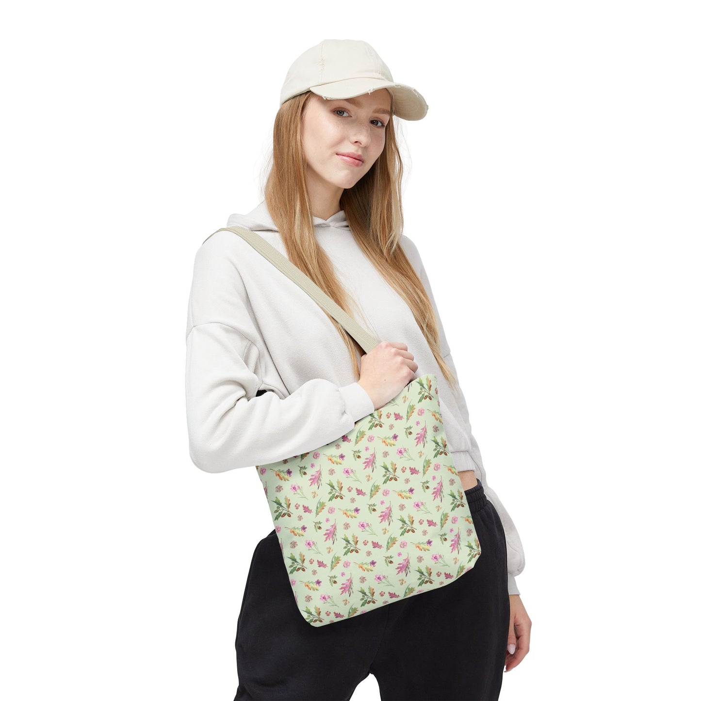 Floral Spring Pattern Tote Bag