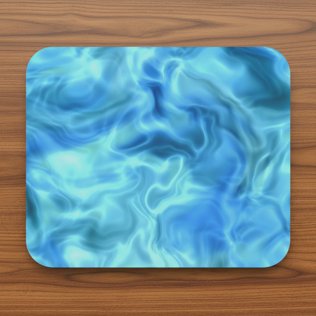 Blue Marble Water-Effect Mouse Pad