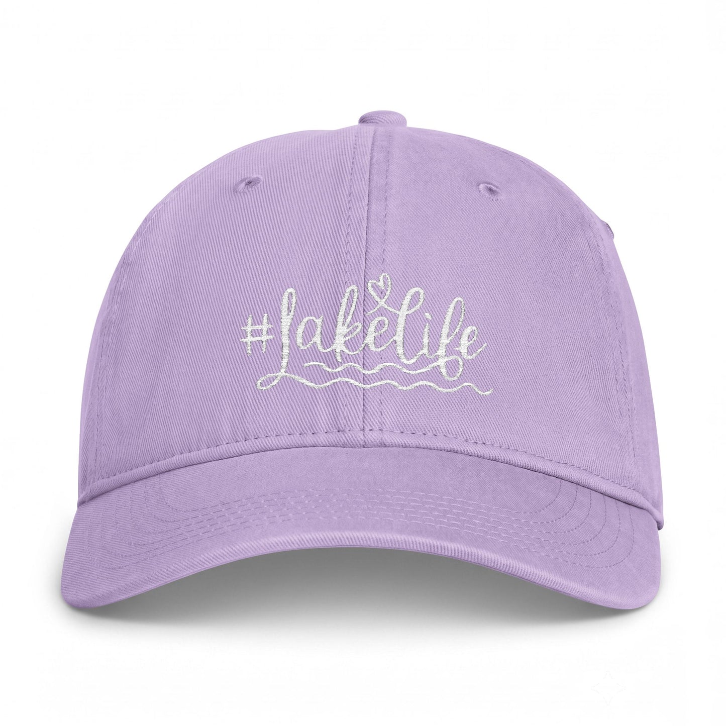 Lake Life Washed Cap | #LakeLife Embroidered Coastal Hat