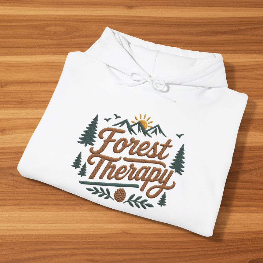 Forest Therapy Embriodered Hoodie
