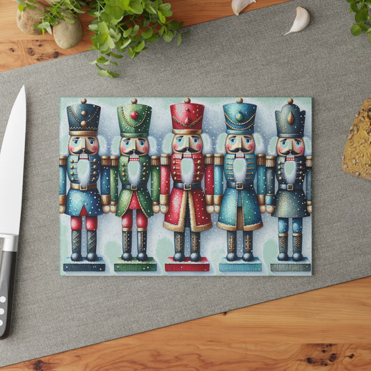 Nutcracker Glass Cutting Board