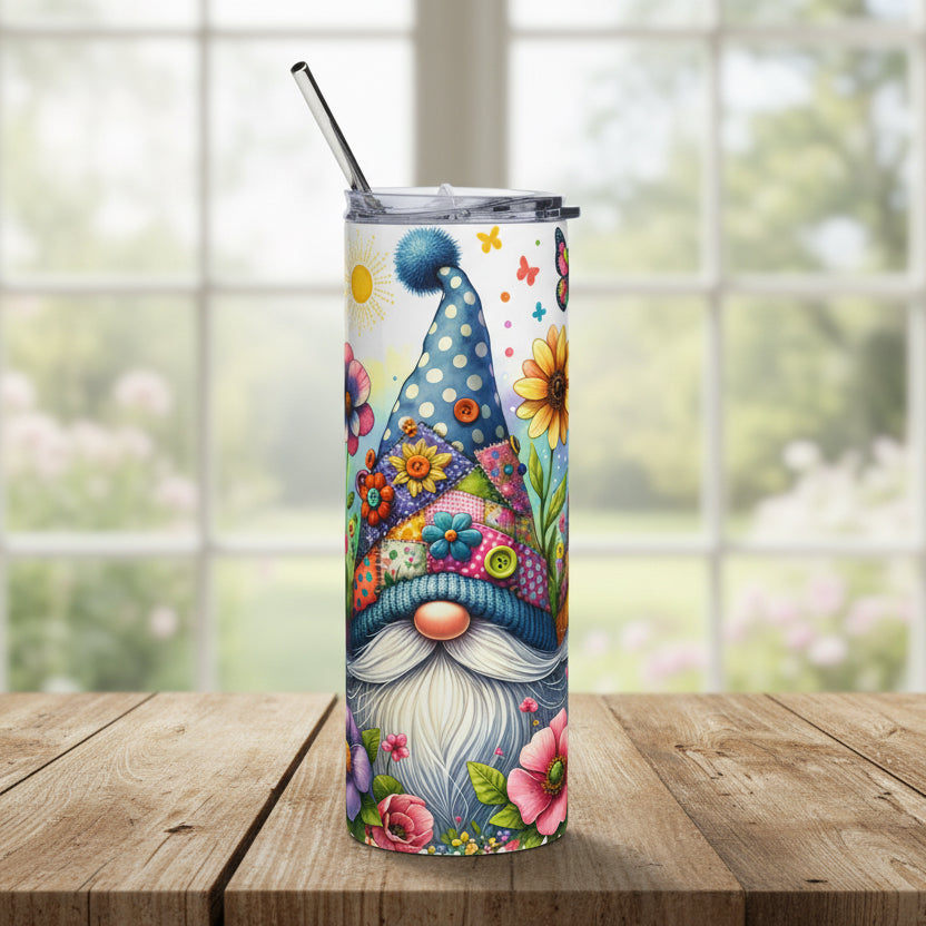 Spring Gnome's 20oz Stainless Steel Tumbler