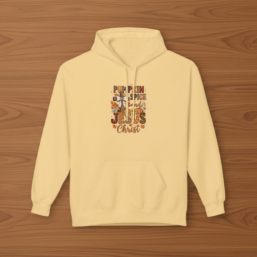Pumpkin Spice & Jesus Christ Hoodie
