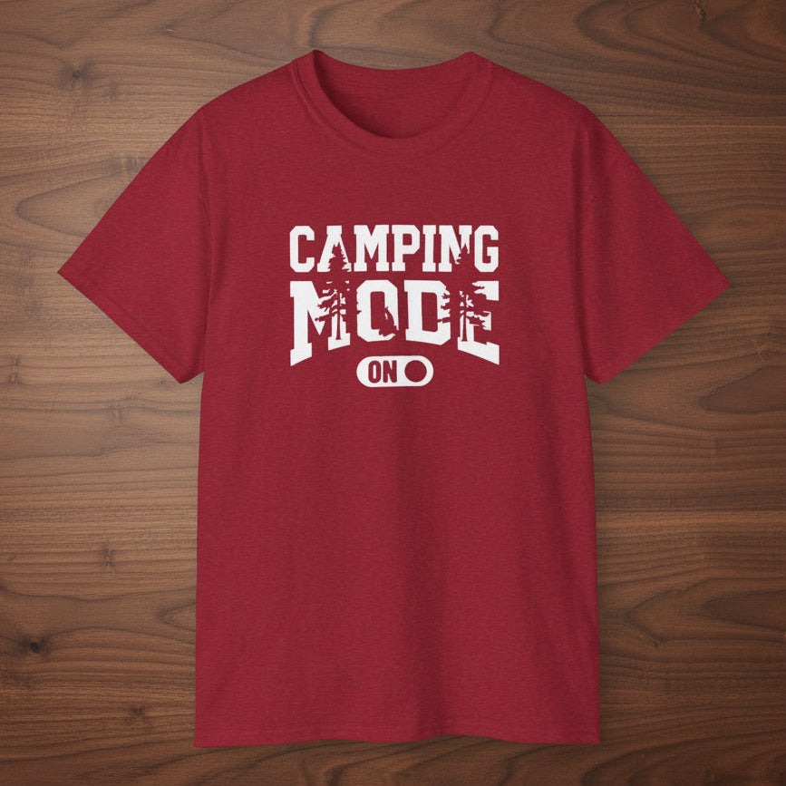 Camping Mode On T-Shirt