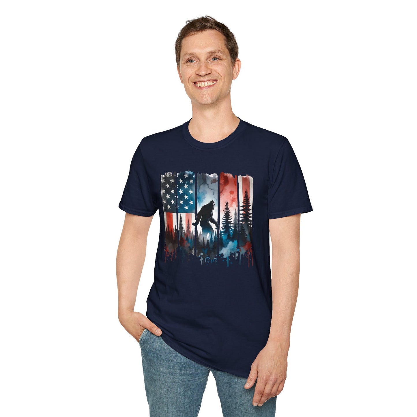 Bigfoot Flag T-Shirt