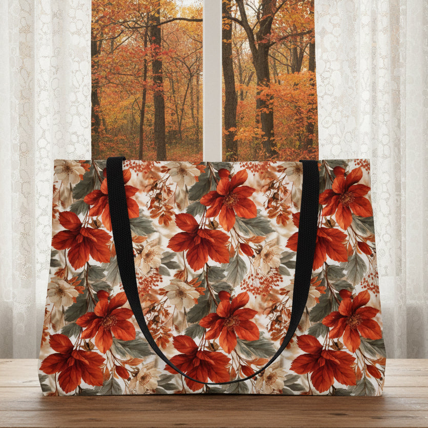 Autumn Foliage Weekender Bag