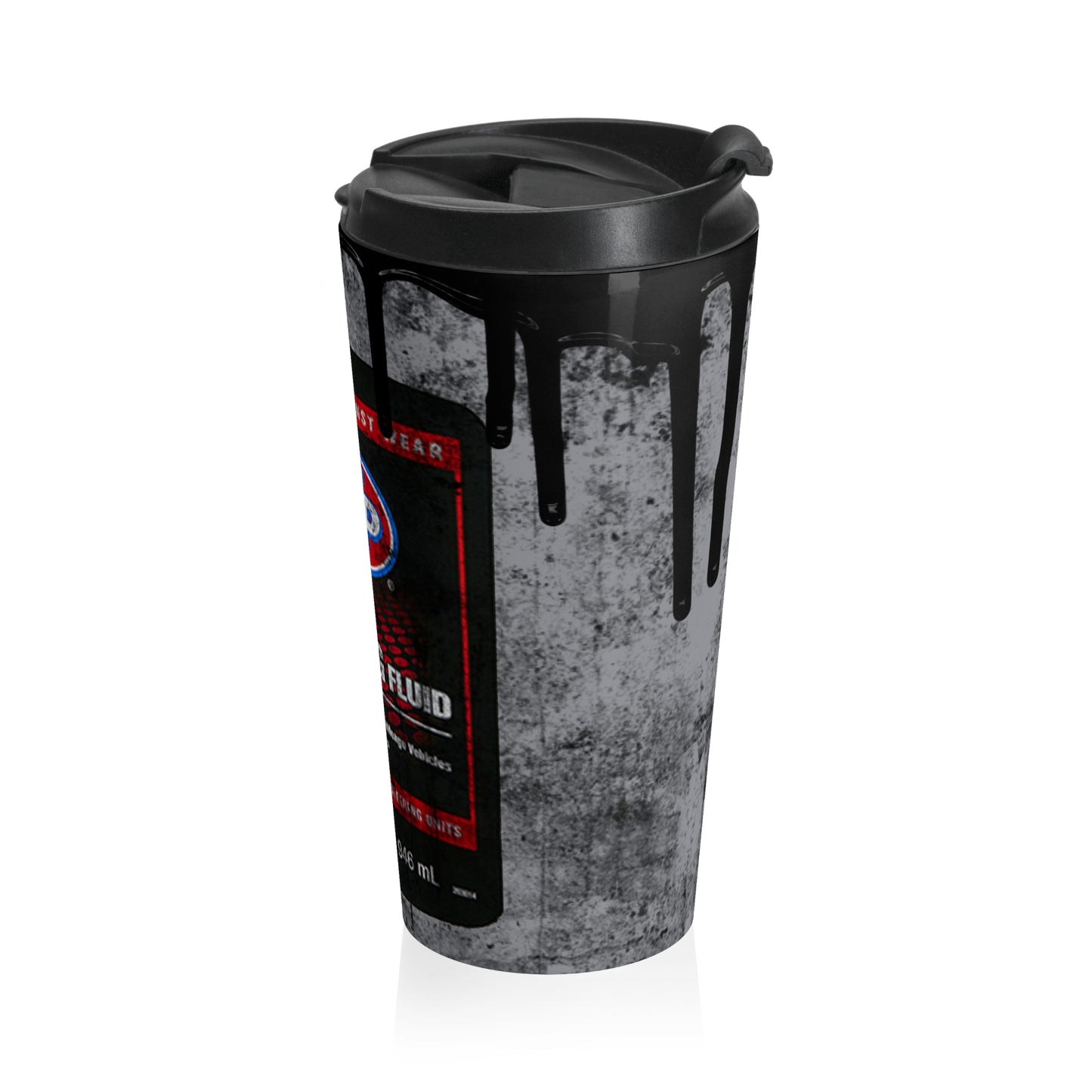 Power Steering Fluid Stainless Steel Travel Mug