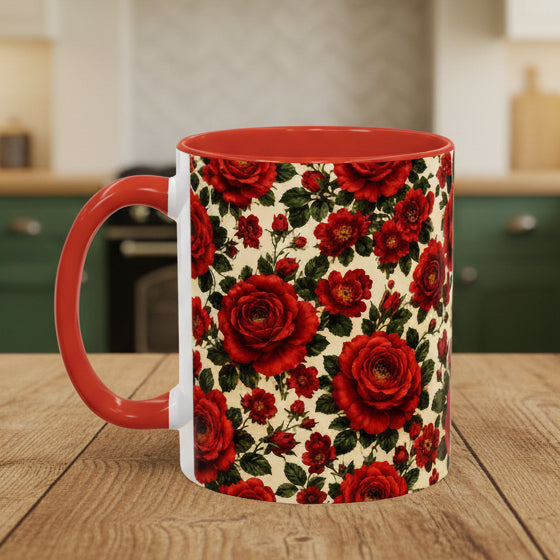 Riverfront Roses 11oz Accent Coffee Mug