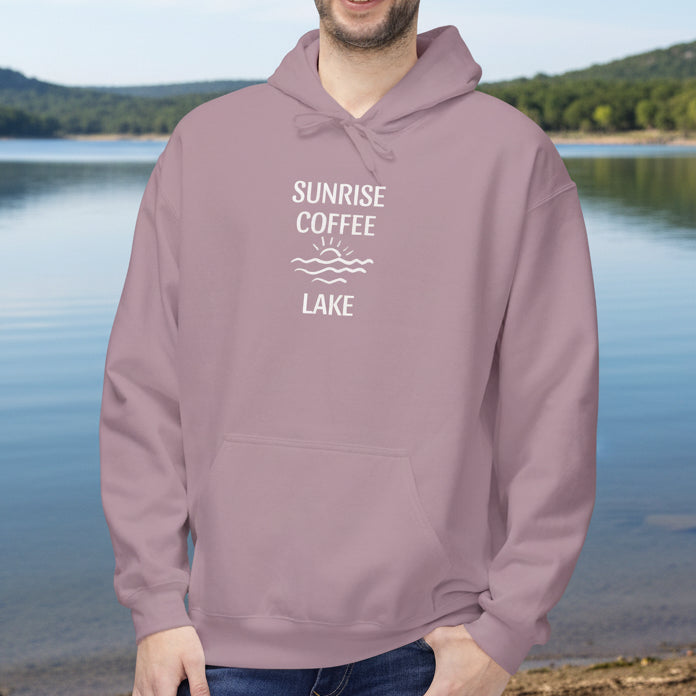 Sunrise Coffee Lake Hoodie