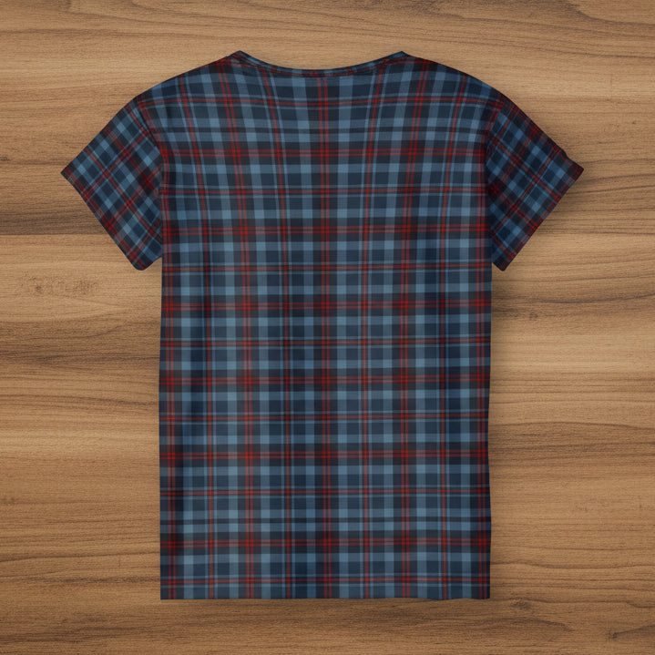 Highland Hearth Blue Plaid Women’s Sports Jersey