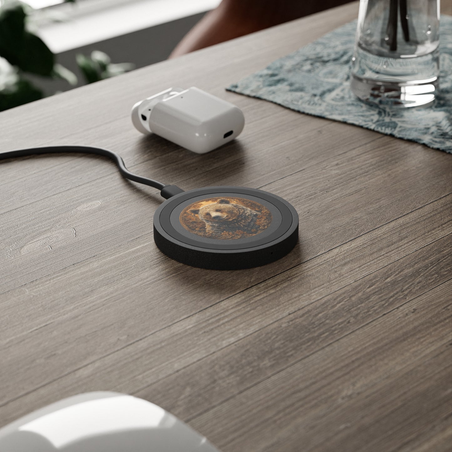 Grizzly Bear Wireless Charging Pad