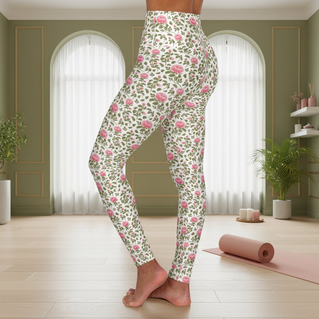 Vintage Roses Leggings
