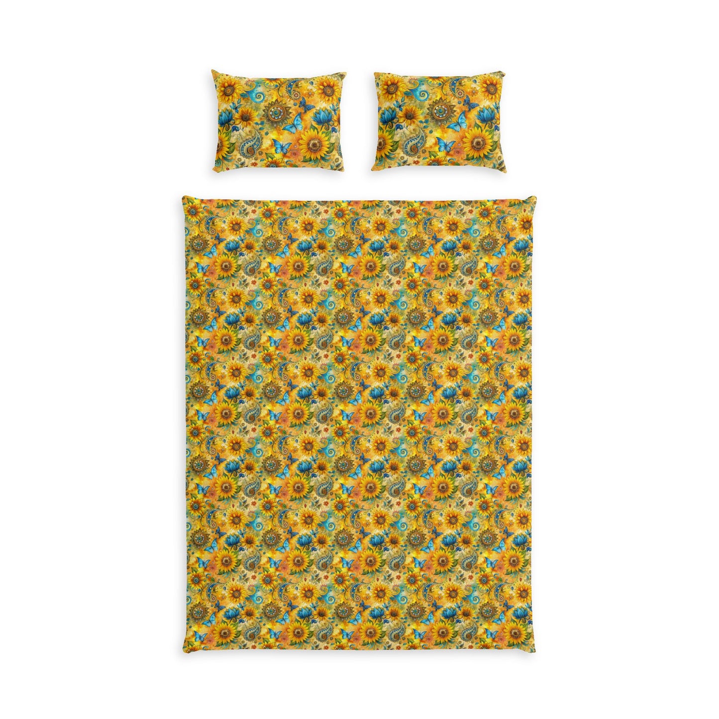 Sunflower Bloom Cotton Bed Set