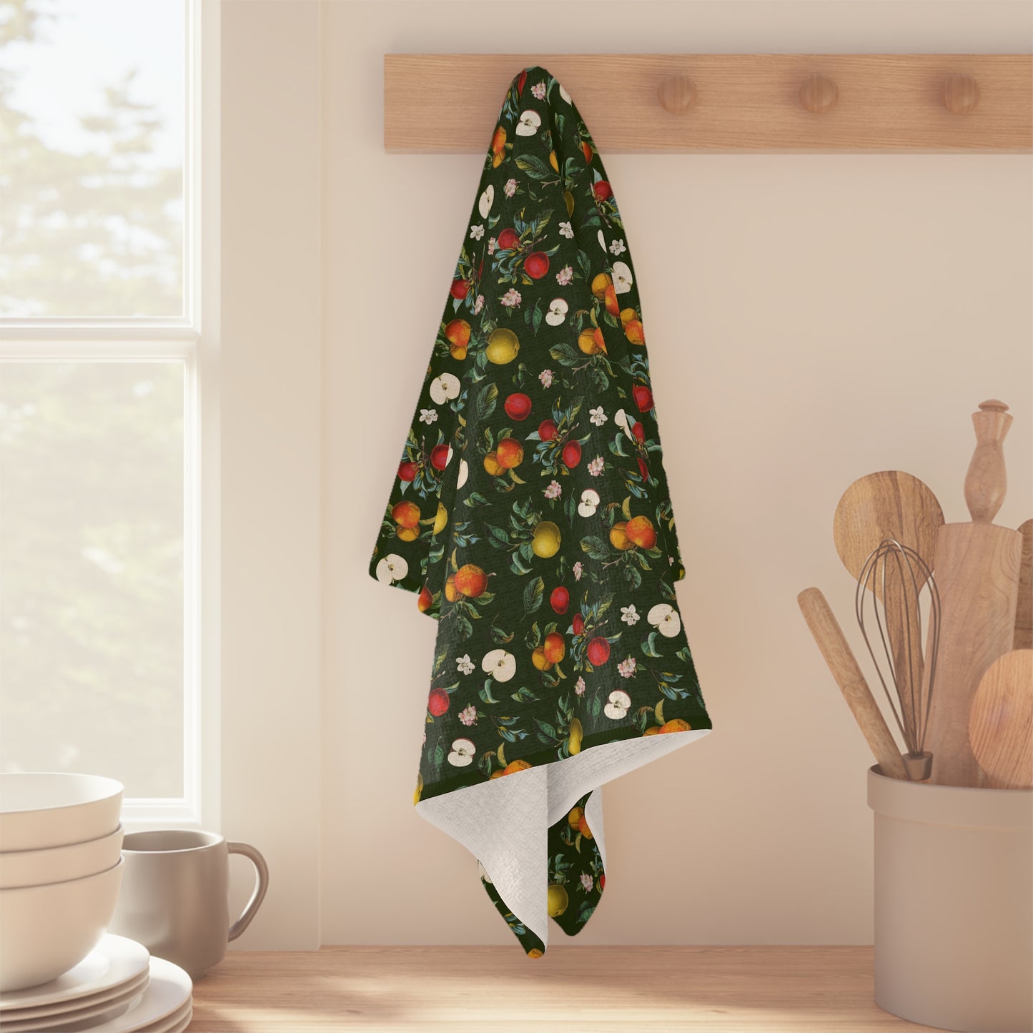 Apple Blossom Microfiber Kitchen Towel