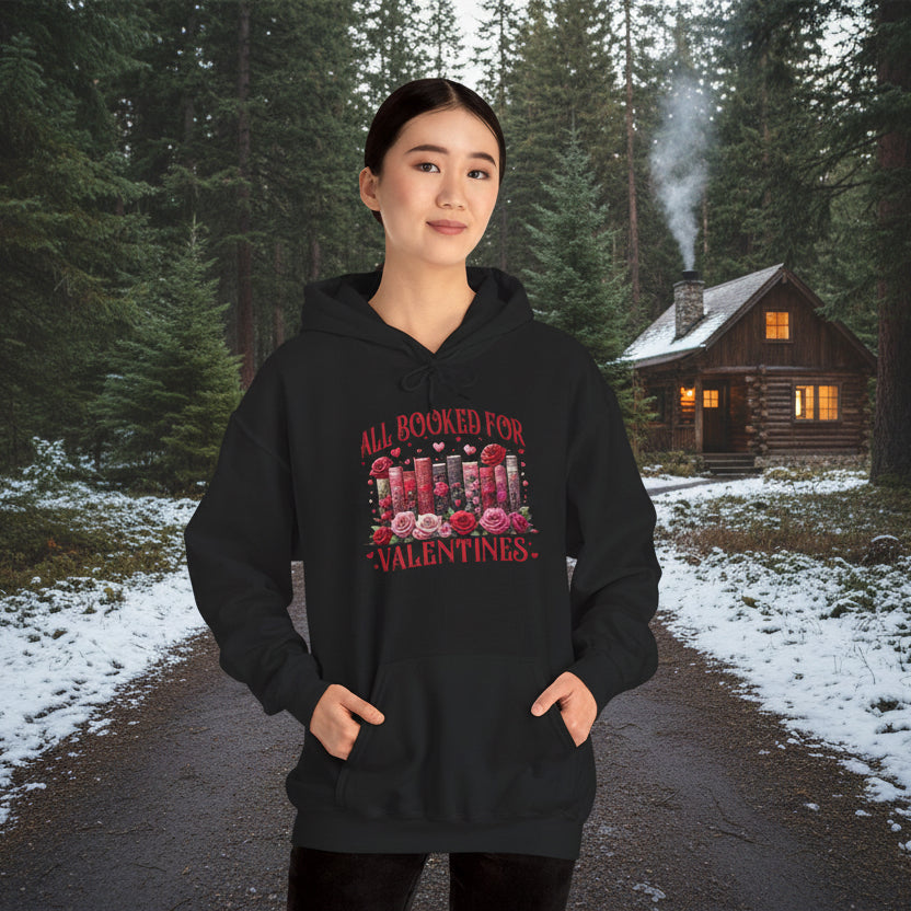 All Booked for Valentines Hoodie