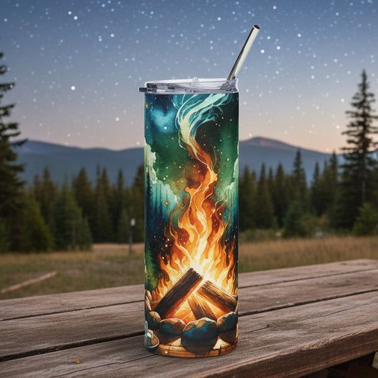 Campfire 20oz Stainless Steel Tumbler