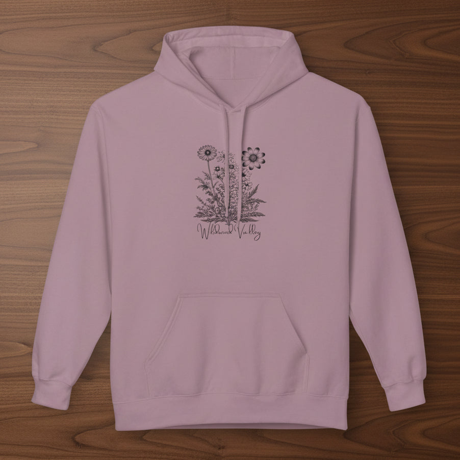 Wildwood Valley Floral Sketch Hoodie