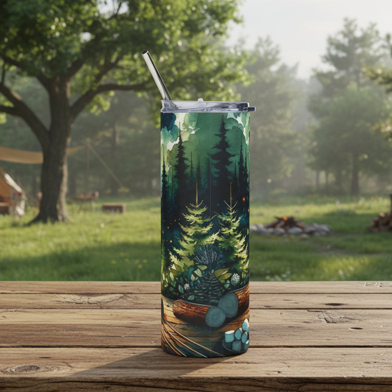 Campfire 20oz Stainless Steel Tumbler