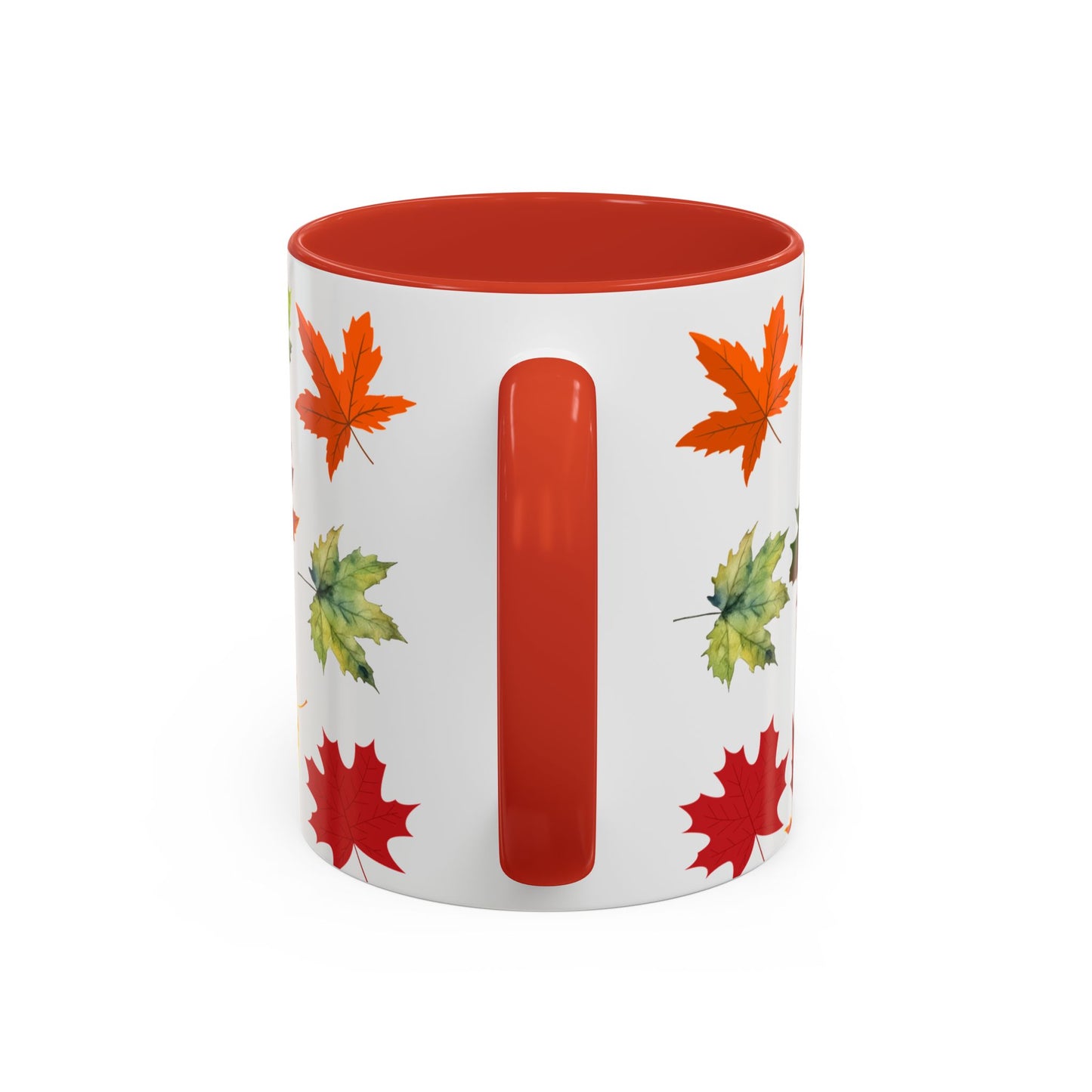 Falling Autumn Leaves Accent Mug | 11oz or 15oz