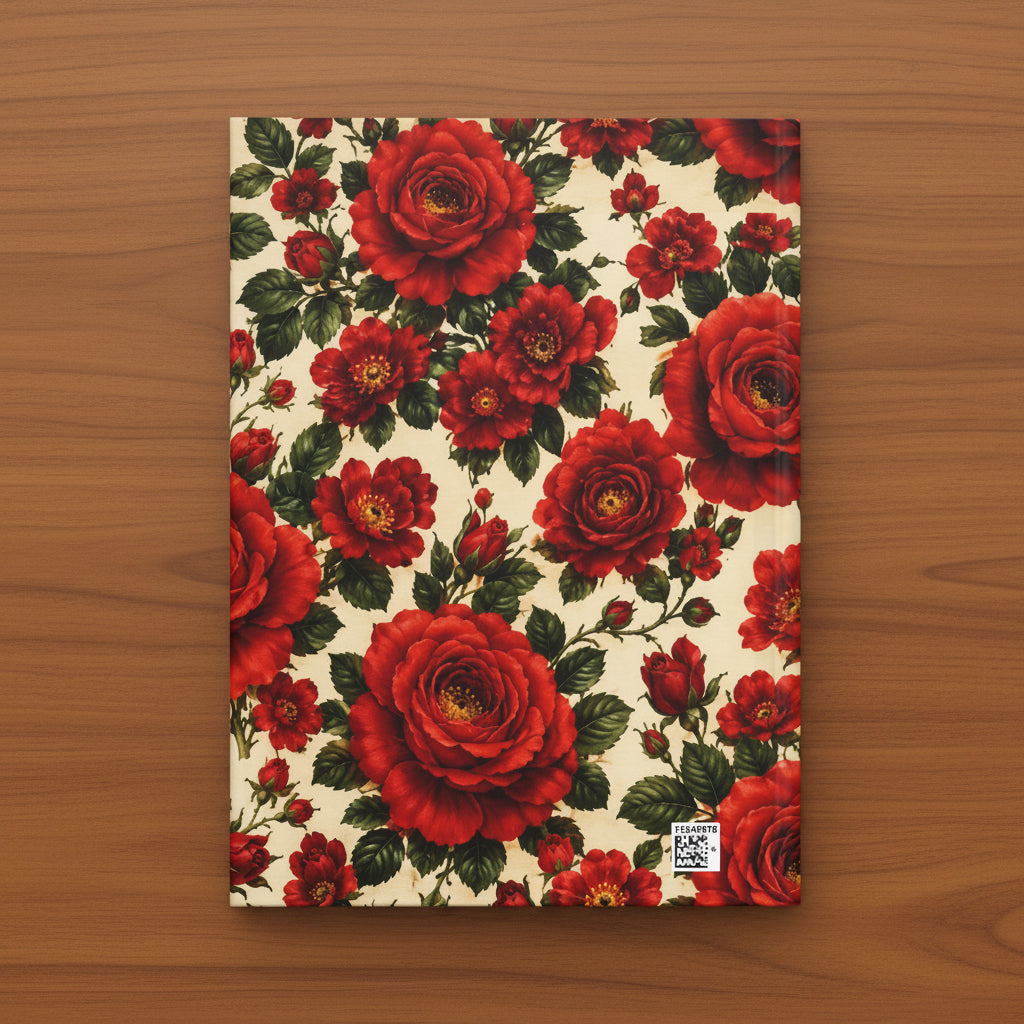 Riverfront Roses Hardcover Journal
