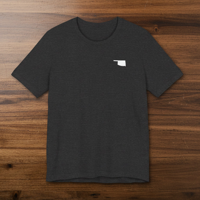 Oklahoma 'The Sooner State' Front & Back Graphic Tee