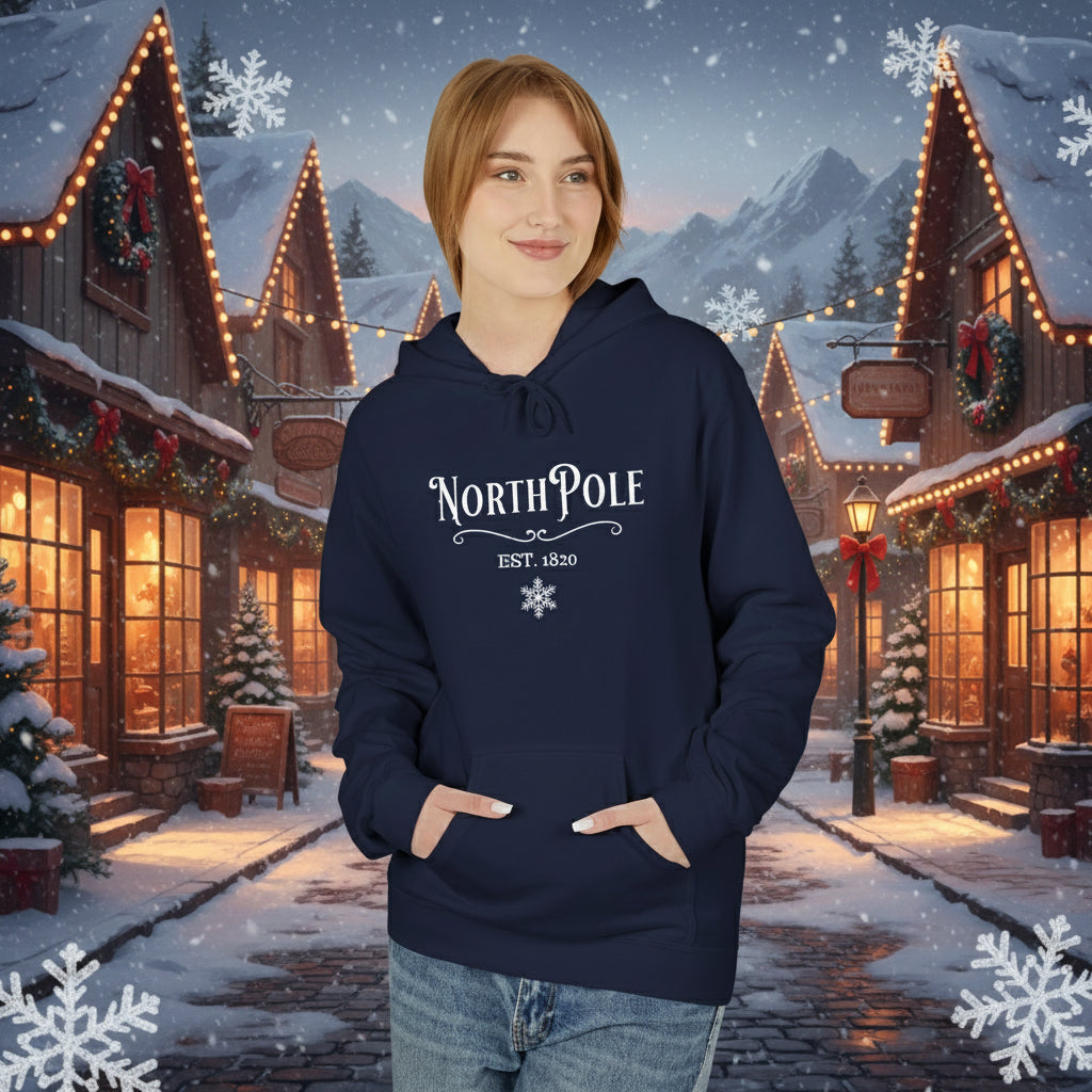 Northpole Hoodie – Vintage Winter Pullover