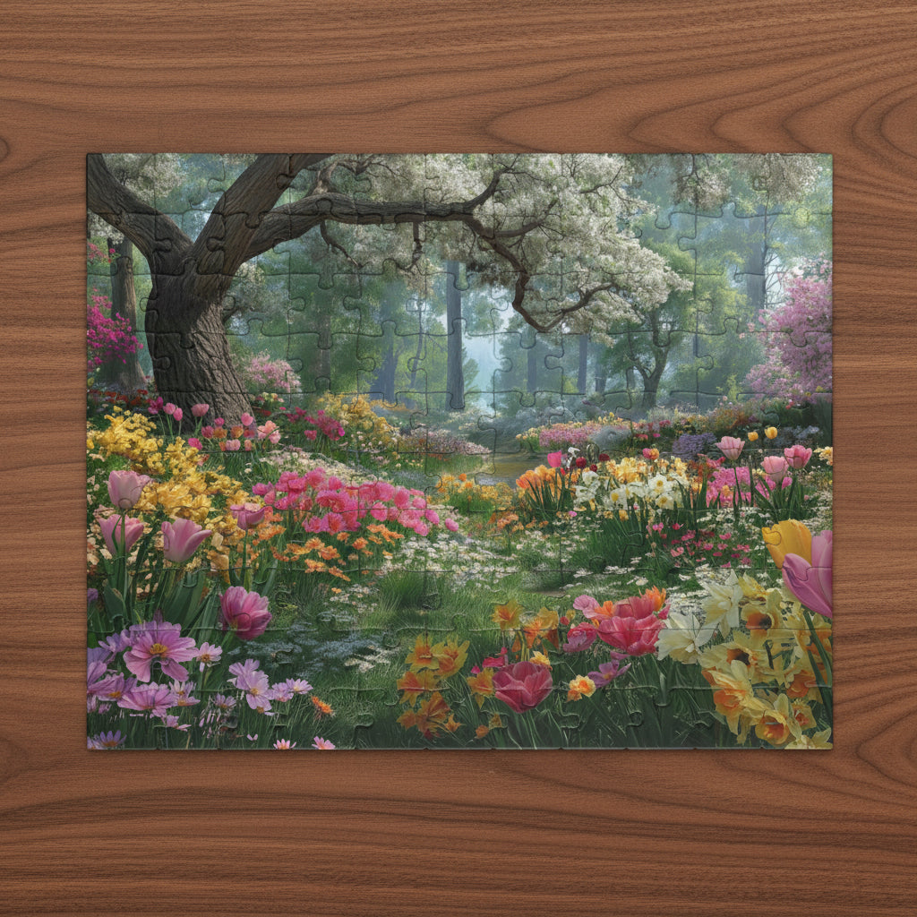 Spring Forest Jigsaw Puzzle — 110/252/520/1014 pcs