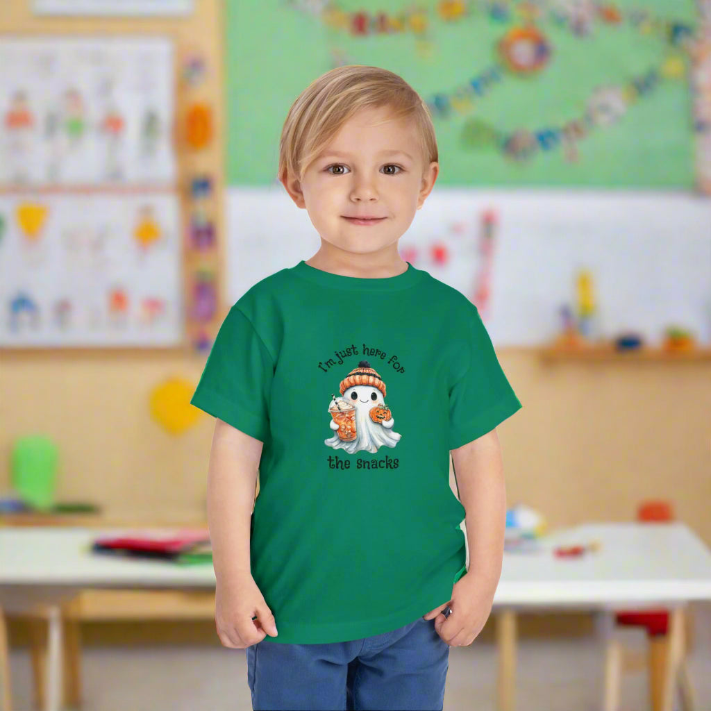 Here for the Snacks Toddler T-Shirt
