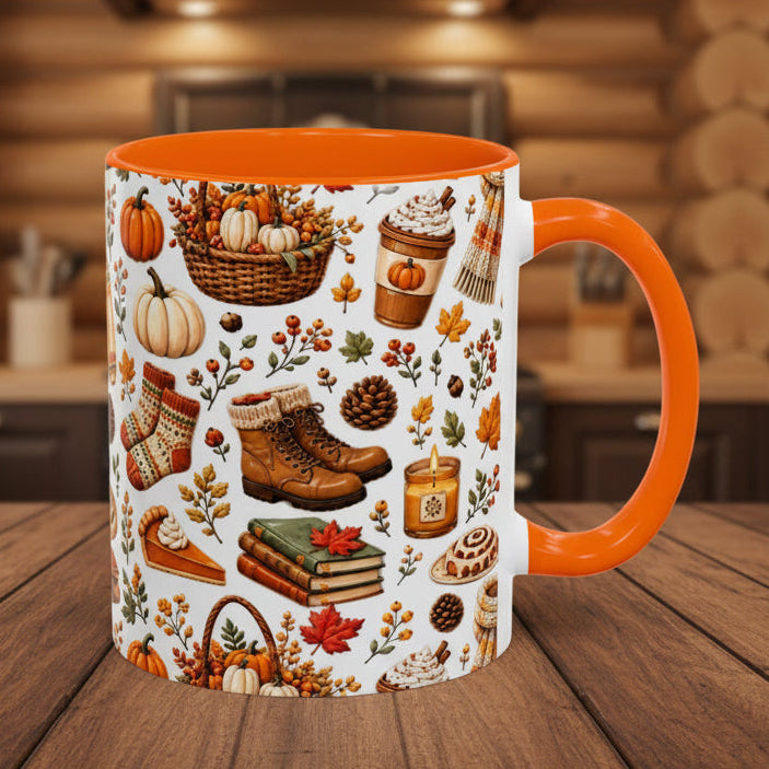 Autumn Icons 11oz Mug